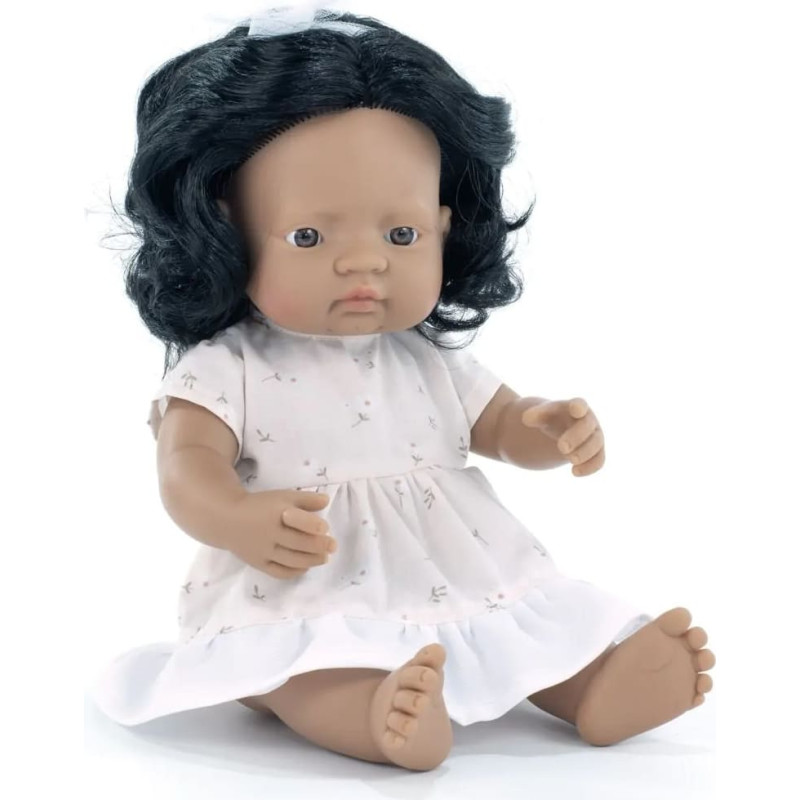 Miniland MF&M BABY DOLL LATIN GIRL 38CM