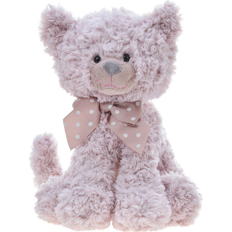 Beppe Plush toy - 13506 - KITTEN - BEATRICE - POWDER GREY  - size 25 cm