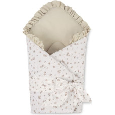 Sensillo BABY WRAP COTTON ROSE BEIGE 75X75