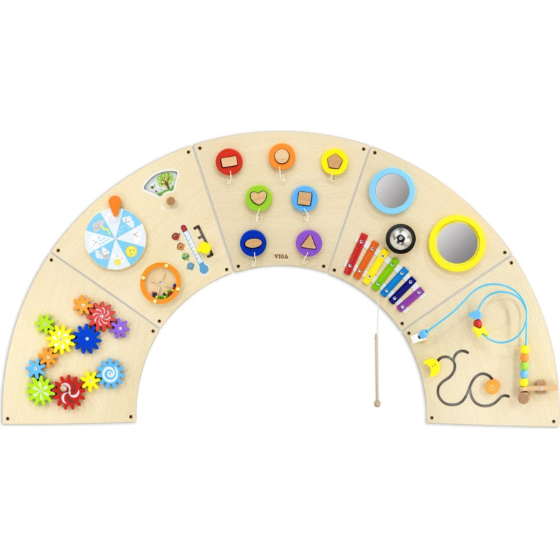 Viga copy of VIGA Montessori Arch Wall Manipulative Board