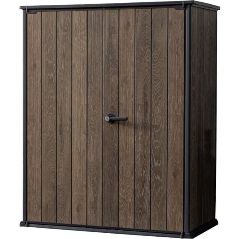 Keter Dārza šķūnītis Deco Vertical Shed valrieksta tonis