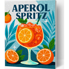 Splat Planet deimantinė dėlionė APEROL SPRITZ 30x40 cm