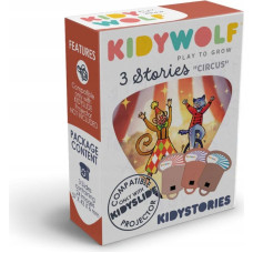 Kidywolf stāstu komplekts Cirks, 3 stāsti projektoram KIDYSLIDE, KIDYSTORIES-CI