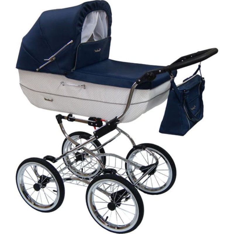 Baby Fashion RENEE Universal stroller 2in1, R-10 blue-white