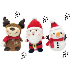 Koala Games G2586 Christmas Danging, Singins  & Lighting Plushes 24 cm