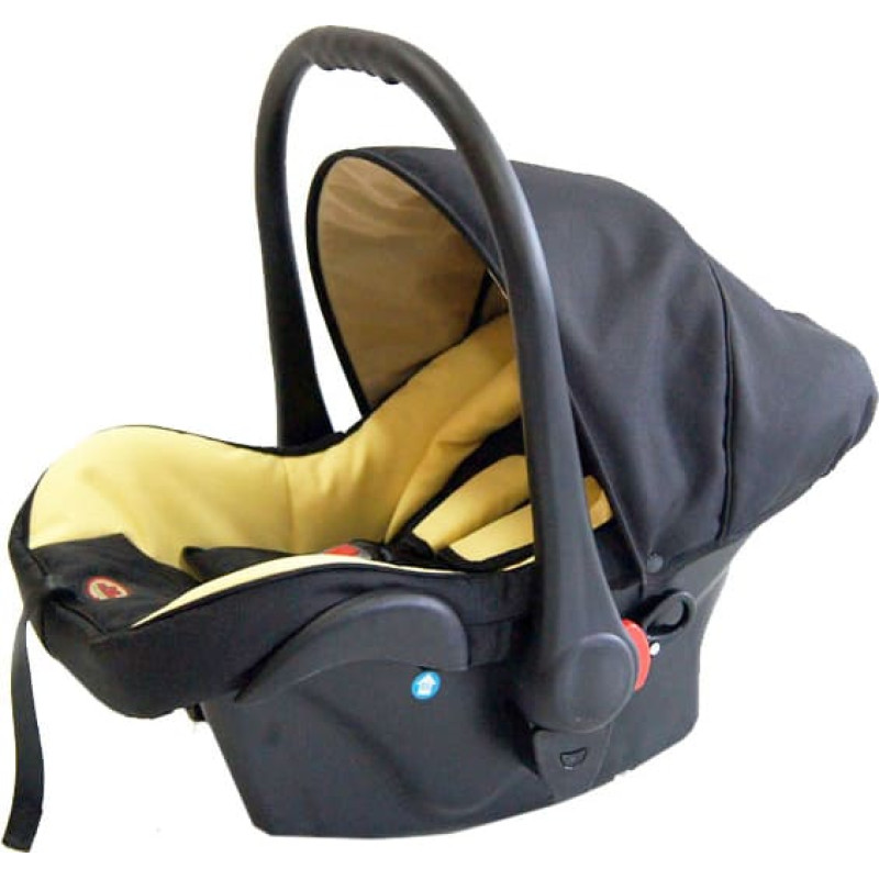 Baby Fashion Car seat 0-13kg Isofix + adaptor, Black banana
