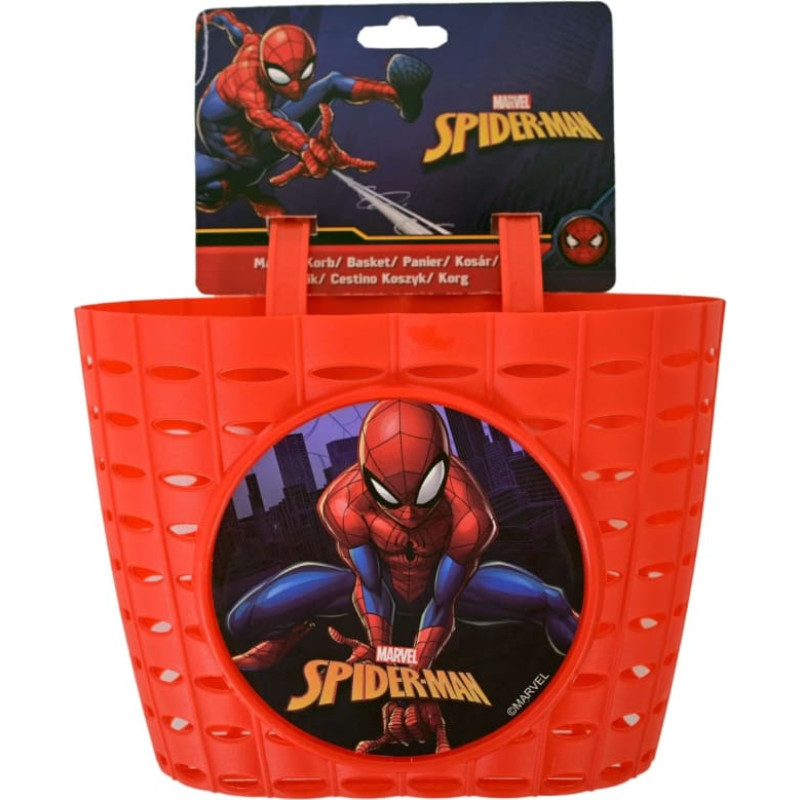 Spider-Man dviračio krepšelis