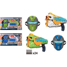 Mängupüstol + mask, vahtkuulidega