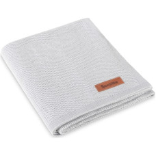 Sensillo BLANKET BAMBOO 80X100 SILVER