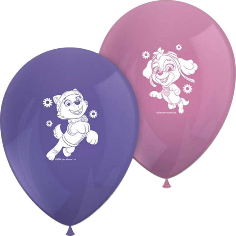 BALONY PSI PATROL 8 SZTUK