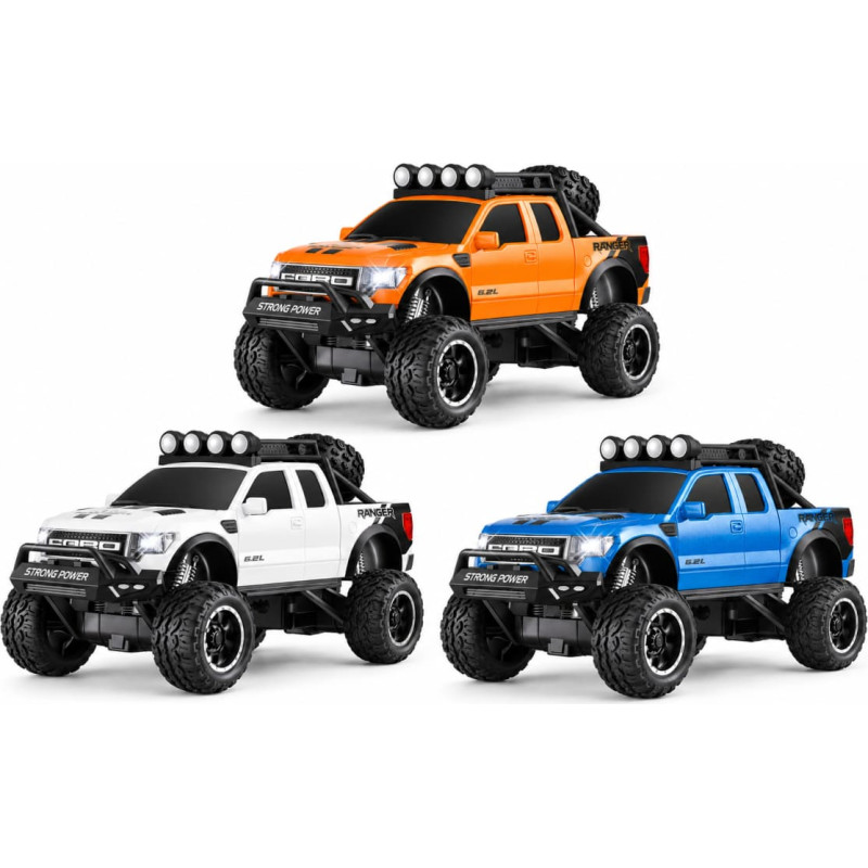 Mudelauto Ford off-road valgusega