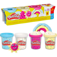 Hasbro Play Doh PLAY-DOH Konfeti plastilino rinkinys, 4 vnt.
