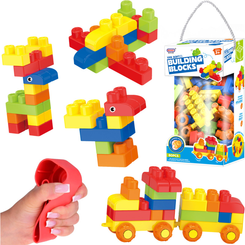 KLOCKI 80 ELEMENTÓW