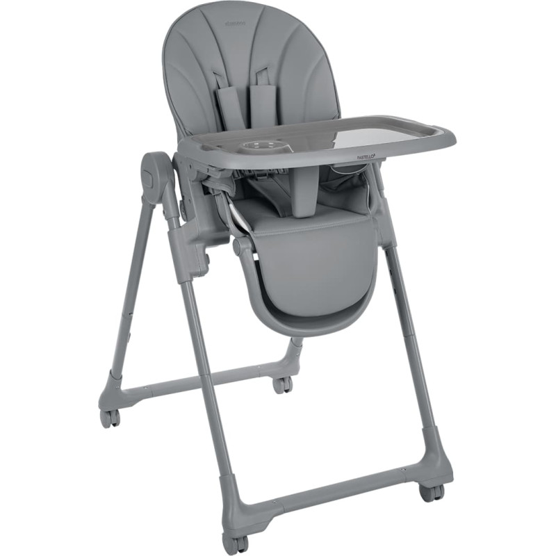 Highchair Pastello 3 Grey