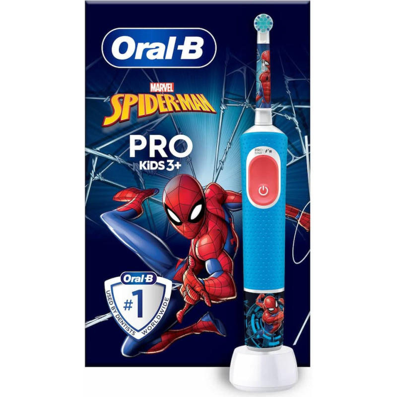 Braun Vitality Pro bērnu el.zobu birste, Spiderman - D103SPIDERMAN