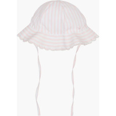 Livly Clothing Cepure Livly Stripes Picot Sun Hat Baby Pink