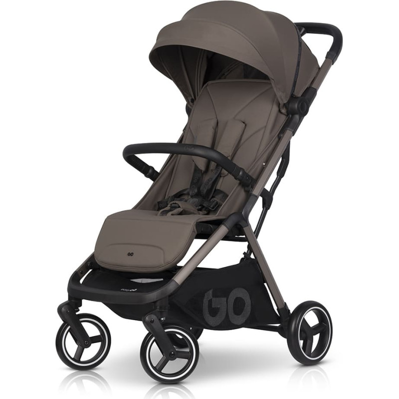 Euro-Cart EASY GO W&oacute;zek dziecięcy HERO MOKKA