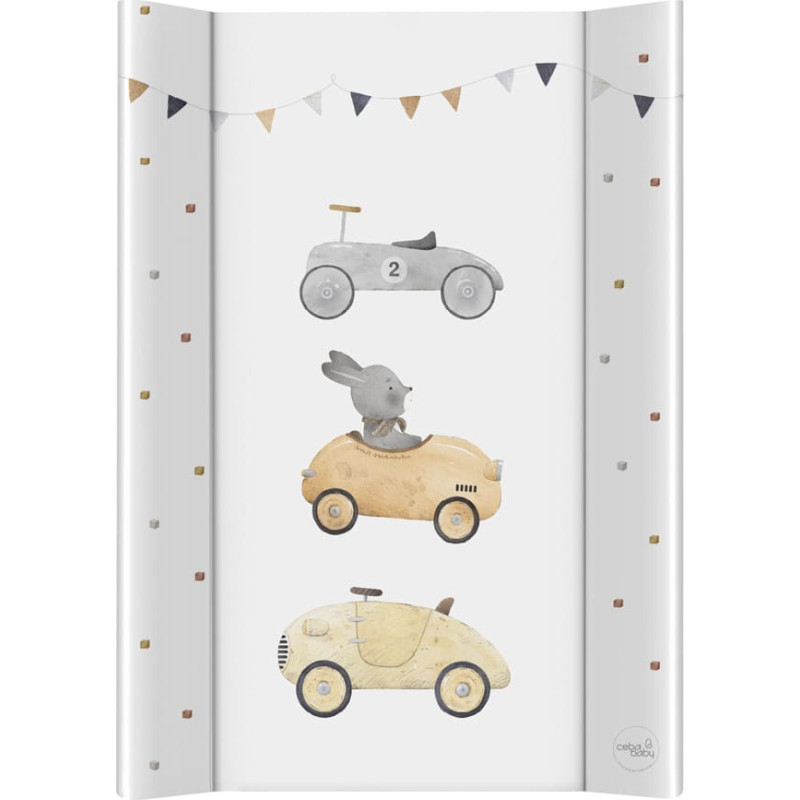 Cebababy CEBA 102-000-837 Przewijak miękki profilowany kr&oacute;tki 50x70 Bsic Bunny D