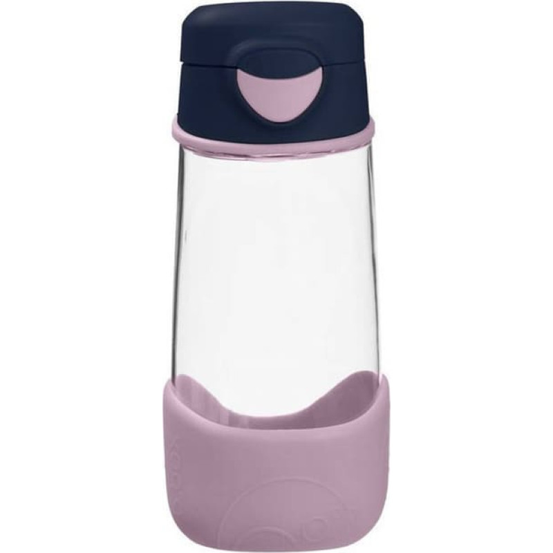B.box 6107 TRITAN SPORTS BOTTLE 450ML INDIGO ROSE BB00610