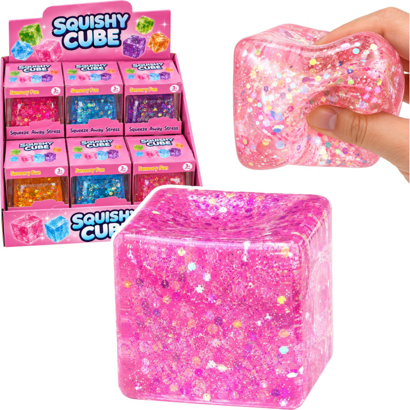 GNIOTEK SQUISHY KOSTKA KRYSTALICZNA