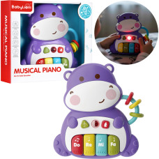 PIANINKO MUZYCZNE HIPOPOTAM DLA MALUCHA
