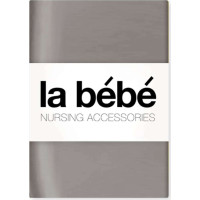 La Bebe ™ Satin 75x75 Art.40187 Grey Mazuļu dabīgas kokvilnas autiņš izm.75x75 cm