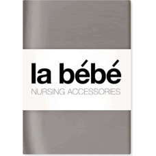 La Bebe ™ Satin 75x75 Art.40187 Grey Mazuļu dabīgas kokvilnas autiņš izm.75x75 cm