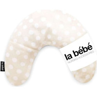 La Bebe ™ Mimi Nursing Cotton Pillow Art.73388 Dots Atbalsta pakaviņš spilventiņš 19x46cm ceļojumiem