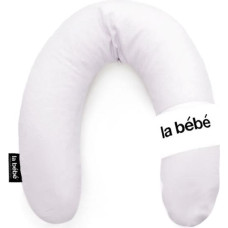 La Bebe ™ Rich Maternity Pillow Art.78649 Light grey Pakaviņš (pakavs) mazuļa barošana, gulēšanai, pakaviņš grūtniecēm 30x104 cm