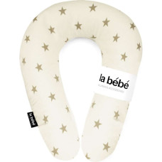 La Bebe ™ Snug Nursing Maternity Pillow Art.111352 White Stars Pakaviņš mazuļa barošana, gulēšanai, pakaviņš grūtniecēm 20x70