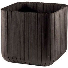 Keter Puķu pods Cube Planter S brūns