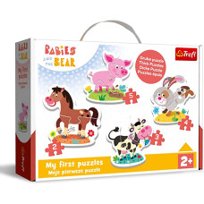 Trefl 36127 BABIES & BEAR Na farmie