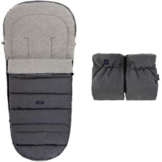 Womar Guļammaiss+mufta iGROW 4.0 Grey Wool Premium Melange Grey Womar [Akcija]