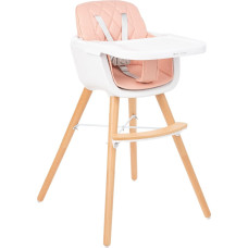 Highchair 2in1 Woody Pink