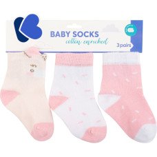 Baby socks with 3D ears Hippo Dreams 2-3y