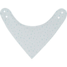 Muslin bib Dots Blue