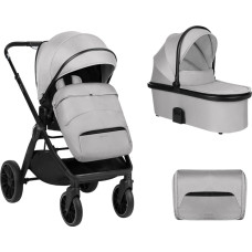 Stroller 2in1 with carrycot Tiffany Light Grey 2024