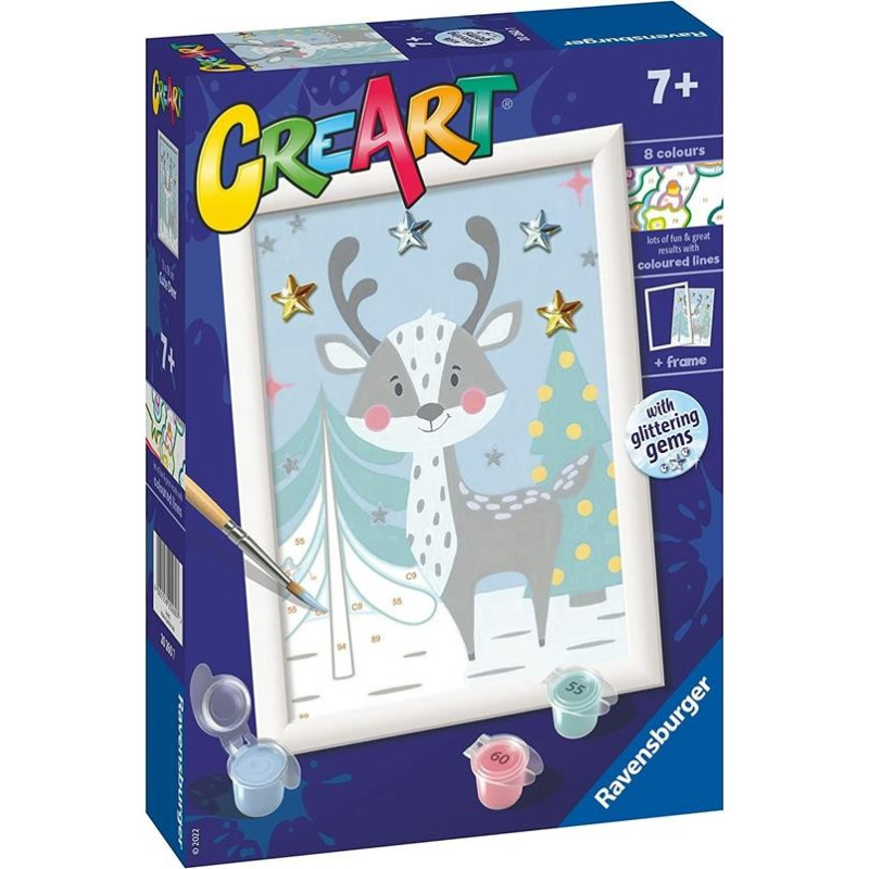 Creart Paint by Numbers - Winter Fawn 20260