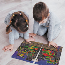 Dodo Edukacinė dėlionė Medium-S TMNT Leonardo and Raphael 250 pcs