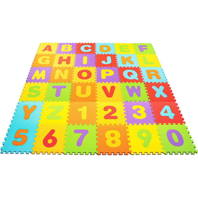 Springos Vaikiškas porolono kilimėlis - Puzzle Springos FM0017 172x172 cm