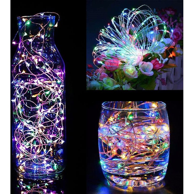 Springos CL0004 BATERIJOS LED ŠVIETIMAI 10 LED