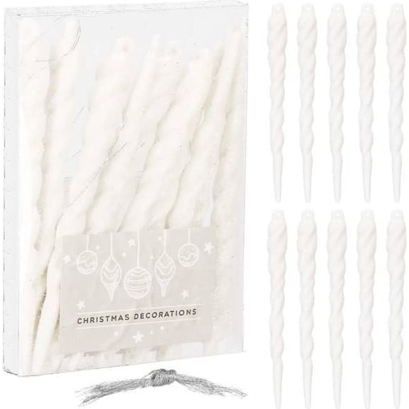 Springos Eglutės papuošimai Springos CA0862 12cm 10 vnt