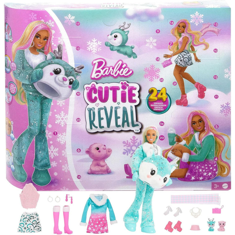 Barbie Cutie Reveal Advent Calendar HJX76