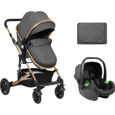 Stroller 3in1 transf. seat Amaia Dark Grey 2024