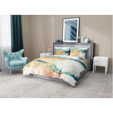 BEDDING SET MINERALS 009 160X200+2X70X80 SATIN COTTON.