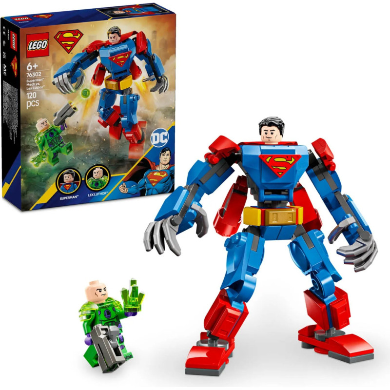 Lego Super Heroes Mech Supermana Kontra Lex Luthor 76302