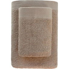 RĘCZNIK BOHO 70X140 FROTTE BEŻ 500 gsm