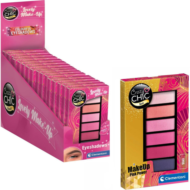 CRAZY CHIC PALETKA CIENI PINK POWER