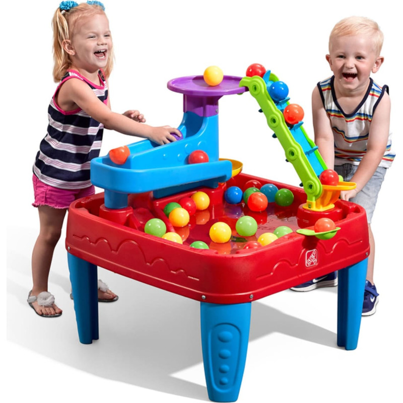 Step2 Mažojo Tyrinėtojo stalas – vandens stalas ir smėlio dėžė