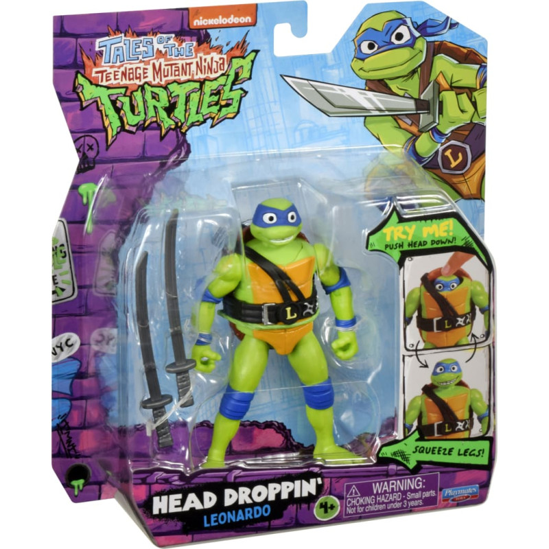 Tmnt figūriņa Head Dropping Leo, 83304